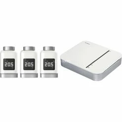 Bosch Smart Home Aktionspaket "Smartes Heizen", Set (1x Smart Home Controller, 3x Heizkörper-Thermostat II)