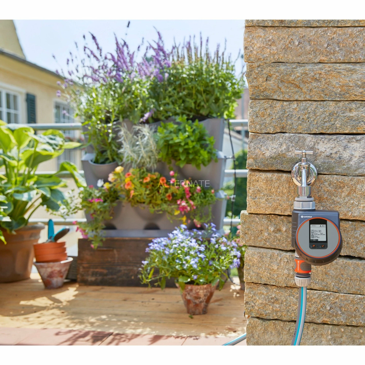 GARDENA Bewässerungssteuerung Flex (grau/orange) GARDENA Bewässerungssteuerung Flex (grau/orange) -Alternate Verkaufsladen