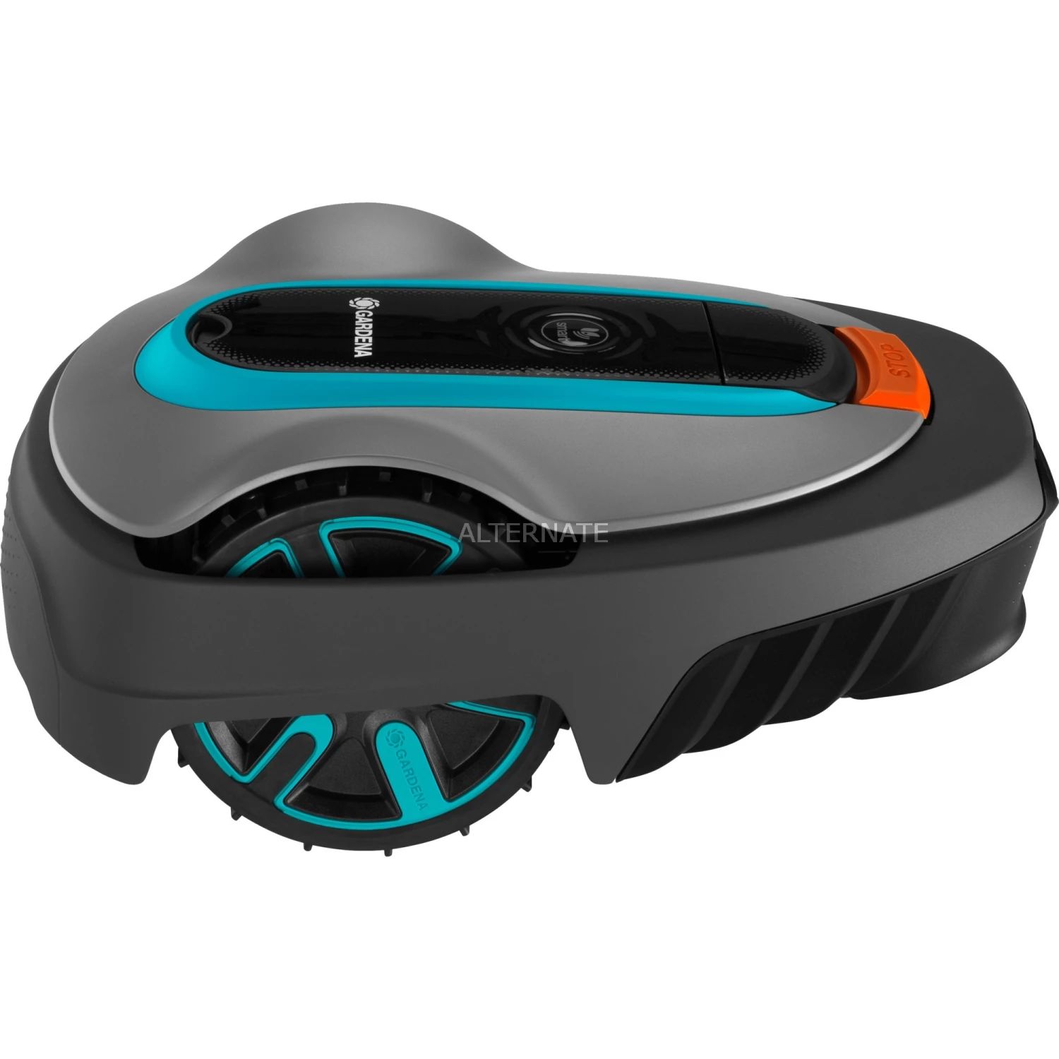 GARDENA Mähroboter smart SILENO city 600m² Set (grau/türkis, Li-Ionen Akku 2,1Ah, mit smart Gateway, LONA-Technologie) GARDENA Smart Garden GARDENA Mähroboter Smart SILENO City 600m² Set (grau/türkis, Li-Ionen Akku 2,1Ah, Mit Smart Gateway, LONA-Technologie) -Alternate Verkaufsladen GARDENA M hroboter smart SILENO city 600m Set@@1805936 2