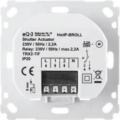 Homematic IP Smart Home Rollladenaktor Für Markenschalter (HmIP-BROLL) -Alternate Verkaufsladen Homematic IP Smart Home Rollladenaktor f r Markenschalter HmIP BROLL @@lhif02 4