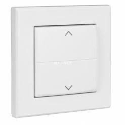 Homematic IP Smart Home Tasterwippe Für Markenschalter Pfeile (HmIP-BRA) (weiß)