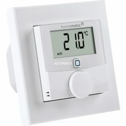 Homematic IP Smart Home Wandthermostat Mit Schaltausgang (HmIP-BWTH) (für Markenschalter 230V)