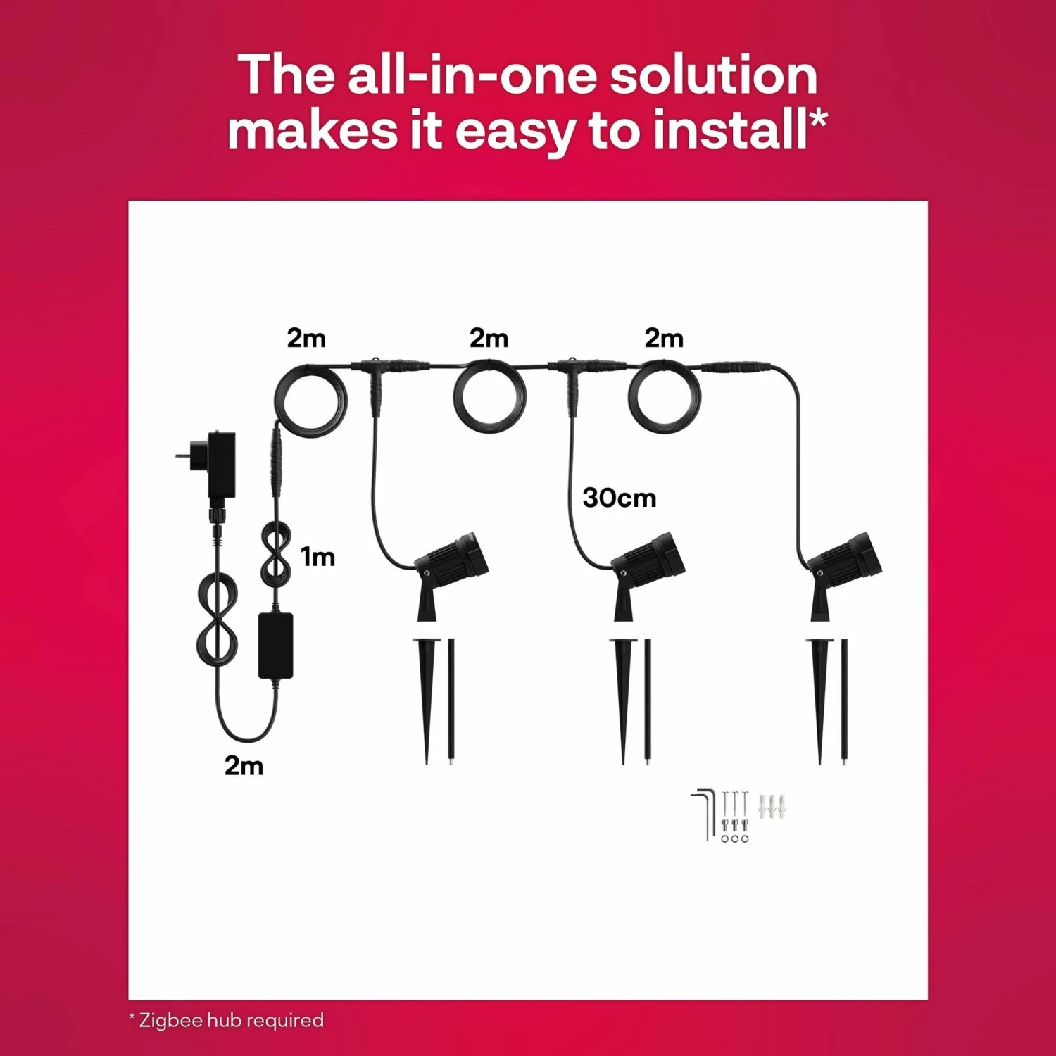 Leuchten INNR Outdoor Smart Spot Colour 3er-Pack, LED-Leuchte -Alternate Verkaufsladen INNR Outdoor Smart Spot Colour 3er Pack LED Leuchte@@1848160 4