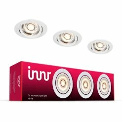 Leuchten INNR Spot Light 3er-Pack, LED-Leuchte (3 Schwenkbare Einbaustrahler)