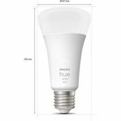 Leuchtmittel Philips Hue White A67 E27, LED-Lampe (ersetzt 100 Watt) -Alternate Verkaufsladen Philips Hue White A67 E27 LED Lampe@@1791976 2