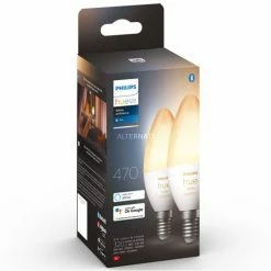 Leuchtmittel Philips Hue White Ambiance E14, LED-Lampe (Doppelpack, Ersetzt 25 Watt) -Alternate Verkaufsladen Philips Hue White Ambiance E14 LED Lampe@@1791959 3