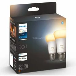 Leuchtmittel Philips Hue White Ambiance E27, LED-Lampe (Doppelpack, Ersetzt 60 Watt) -Alternate Verkaufsladen Philips Hue White Ambiance E27 LED Lampe@@1791961 3