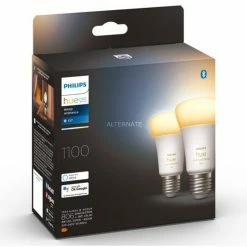 Leuchtmittel Philips Hue White Ambiance E27, LED-Lampe (Doppelpack, Ersetzt 60 Watt) -Alternate Verkaufsladen Philips Hue White Ambiance E27 LED Lampe@@1792006 3
