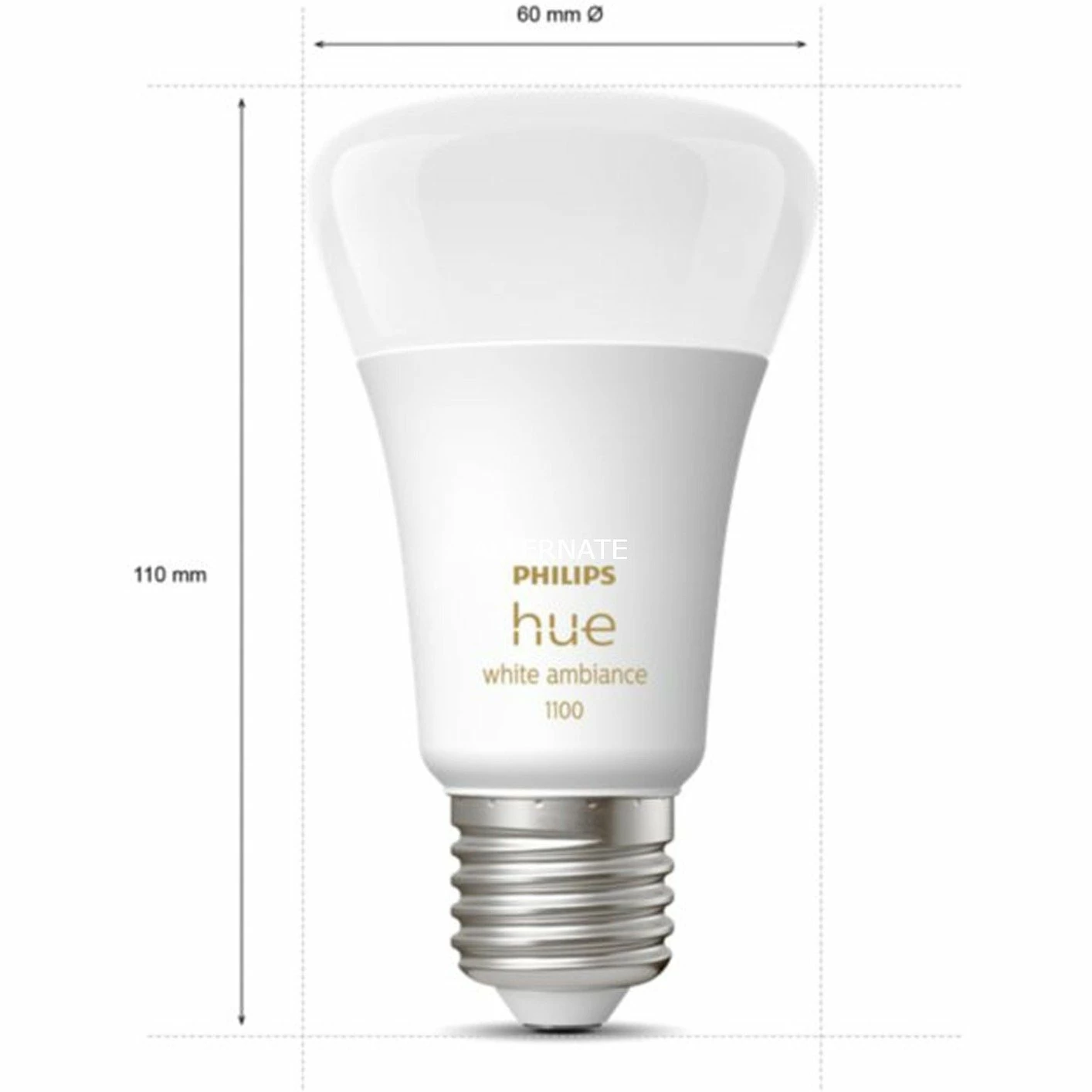 Philips Hue White Ambiance Starter-Kit E27, LED-Lampe (drei Lampen, eine Hue-Bridge, ein Dimmschalter, ersetzt 60 Watt) Leuchtmittel Philips Hue White Ambiance Starter-Kit E27, LED-Lampe (drei Lampen, Eine Hue-Bridge, Ein Dimmschalter, Ersetzt 60 Watt) -Alternate Verkaufsladen Philips Hue White Ambiance Starter Kit E27 LED Lampe@@1791965 2