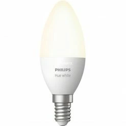 Leuchtmittel Philips Hue White E14, LED-Lampe (ersetzt 40 Watt)