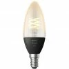 Leuchtmittel Philips Hue White E14, LED-Lampe (ersetzt 28 Watt, Filament)