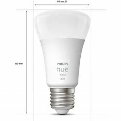 Leuchtmittel Philips Hue White E27, LED-Lampe (Doppelpack, Ersetzt 60 Watt) -Alternate Verkaufsladen Philips Hue White E27 LED Lampe@@1791953 2