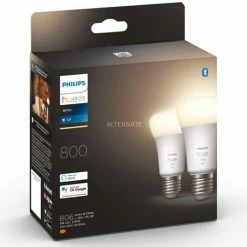 Leuchtmittel Philips Hue White E27, LED-Lampe (Doppelpack, Ersetzt 60 Watt) -Alternate Verkaufsladen Philips Hue White E27 LED Lampe@@1791953 3