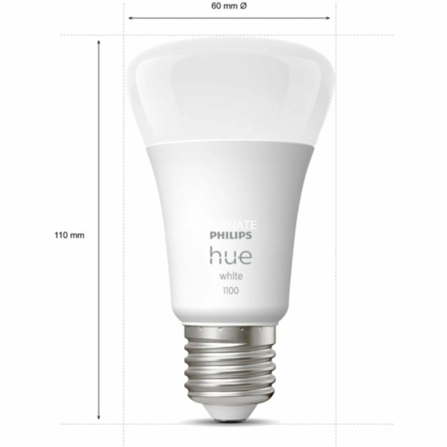 Philips Hue White Starter-Kit E27, LED-Lampe (drei Lampen, eine Hue-Bridge, ein Dimmschalter, ersetzt 75 Watt) Leuchtmittel Philips Hue White Starter-Kit E27, LED-Lampe (drei Lampen, Eine Hue-Bridge, Ein Dimmschalter, Ersetzt 75 Watt) -Alternate Verkaufsladen Philips Hue White Starter Kit E27 LED Lampe@@1791952 2