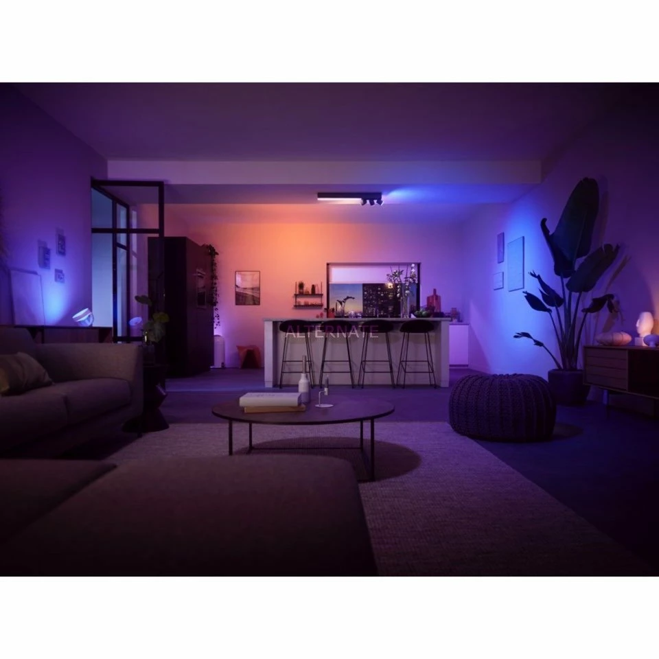 Leuchten Philips Hue White & Color Ambiance Centris 3er-Deckenspot, LED-Leuchte (schwarz) -Alternate Verkaufsladen Philips Hue White Color Ambiance Centris 3er Deckenspot LED Leuchte@@1848086 4