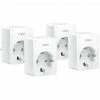 TP-Link Smart Home TP-Link Tapo P100, Schaltsteckdose (weiß, 4er Pack)
